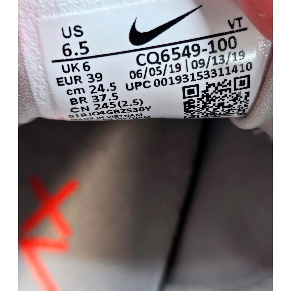 Women's Nike Air Max 270 React SP Flash Crimson Sneakers EU39 Sz 8‎ Running #378